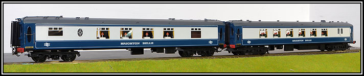 Kitchen side of First Class Kitchen Parlour Car in BR livery