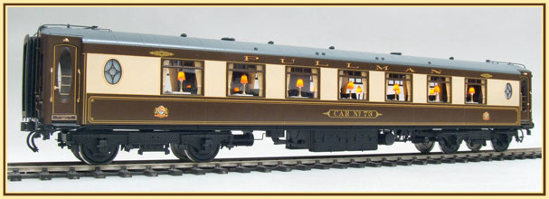 "K" TYPE 1st KITCHEN AND BAR CAR "THE NEW CENTURY BAR" (wooden panelled)