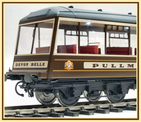 DEVON BELLE OBSERVATION CAR (wooden panelled)