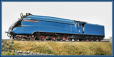 Dominion of Canada LNER Blue (with bell)