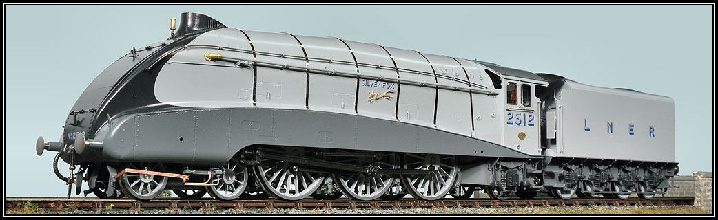 LNER A4 Class “Silver Fox” Locomotive. All photos by Golden Age 