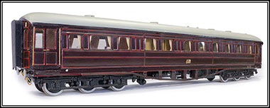 LNER Royal Train King and Queen’s Saloon in Royal Claret LNER Royal Train King and Queen’s Saloon in Royal Claret