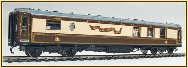 "K" TYPE 1st KITCHEN AND BAR CAR "THE NEW CENTURY BAR" (wooden panelled)